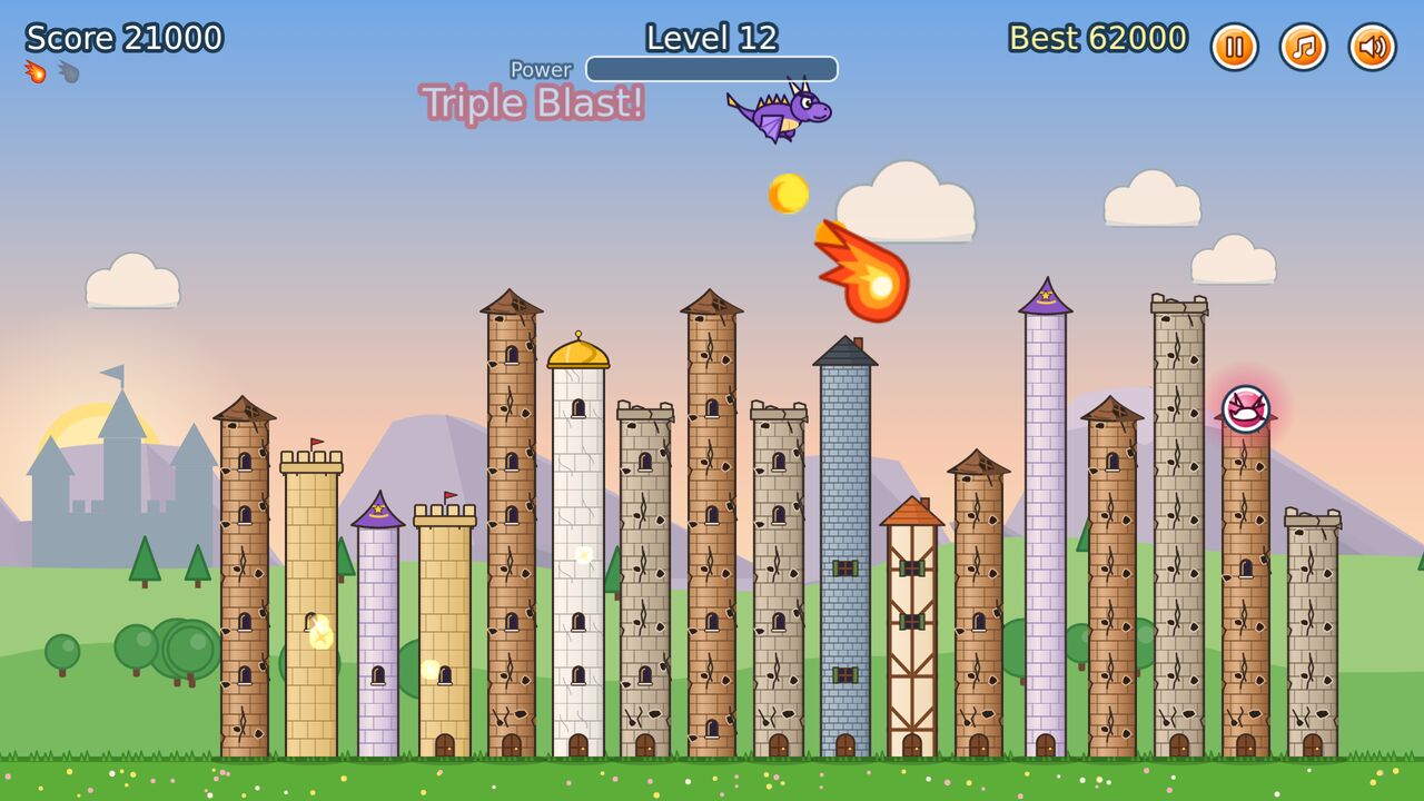 The Triple Blast power-up